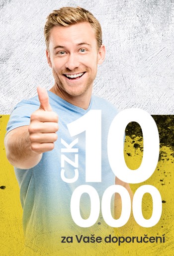 10000 za doporučení