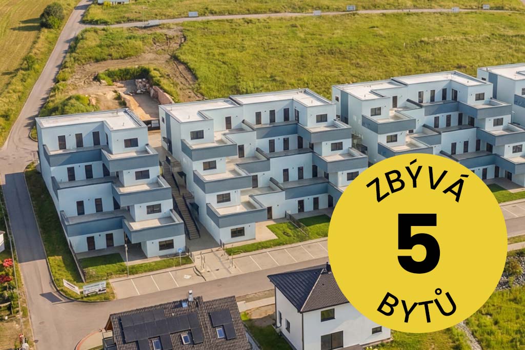 Projekt Terasové domy Pelhřimov