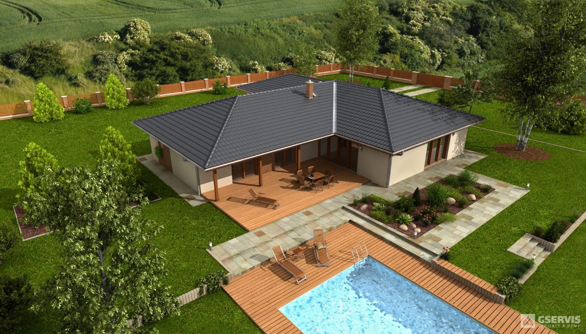 Savana, bungalov