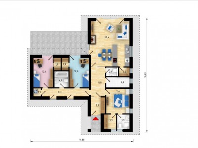 08-basanti-4S-bungalov-pudorys
